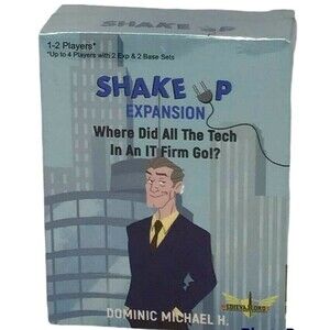 Where Did All Tech IT Firm Go Shake Up Expansion Card Game Dominic SEALED NEW